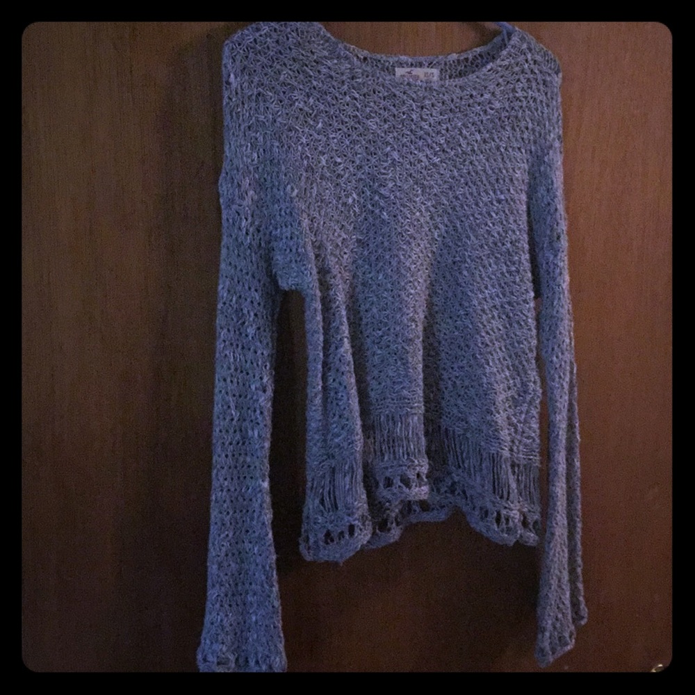 Hollister bell sleeve sweater